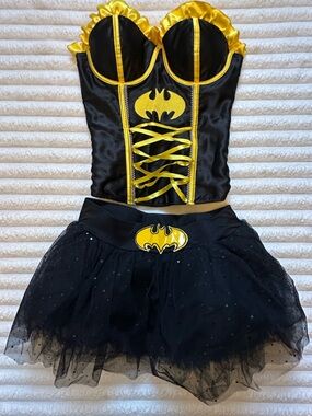 Batman Black and Yellow Corset Tutu Costume